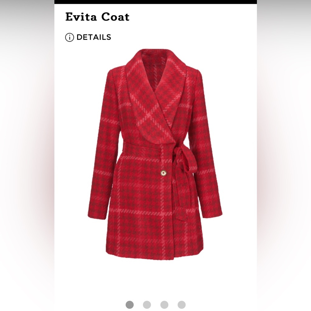 NWOT- never worn Cabi Evita coat
